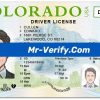 Colorado driver license Psd Template New