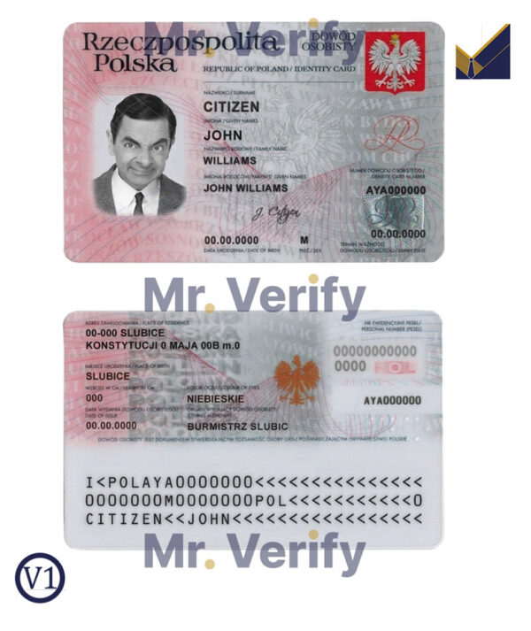 Poland-ID-card-template