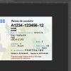 Quebec driver license Psd Template