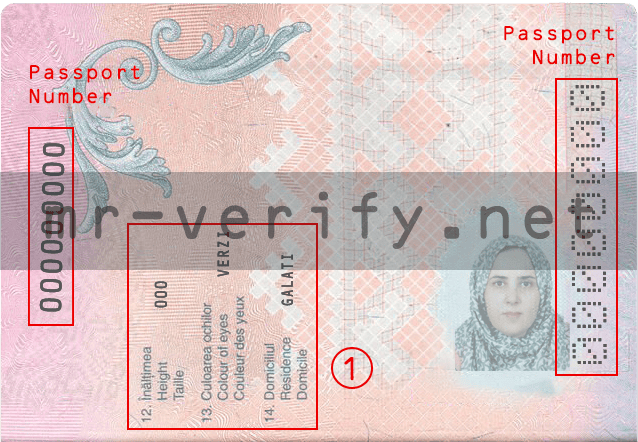 edit romania passport - Romania Passport PSD Template | High Quality