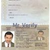 Fake Italy Passport psd template
