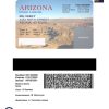 Arizona Driver License PSD Template