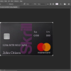 Skrill Mastercard Debit card psd template Free Download