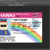 Hawaii Driver License PSD Template (old version)