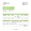Andorra Credit Andorra bank statement template in Word and PDF format