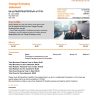 Australia ING Direct bank statement, Excel and PDF template, 2 pages