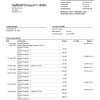 Australia NAB bank statement, Word and PDF template, 2 pages
