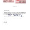 Australia HSBC bank account reference letter template in Word and PDF format