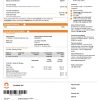 Australia New South Wales (NSW) Origin electricity utility bill template in Word and PDF format, 3 pages