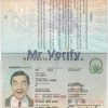 Authentic Angola PSD Passport Template