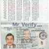 Fake Argentina Passport PSD Template
