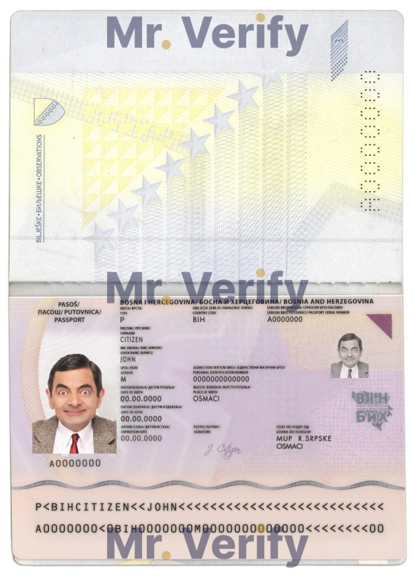 Fake Guinea Driver License Template | PSD Layer-Based