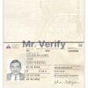 Fake Cabo Verde Passport PSD Template