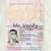 Fake Czech Passport PSD Template