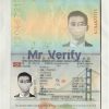 Fake Hong Kong Passport PSD Template