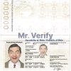 Fake Malta Passport PSD Template