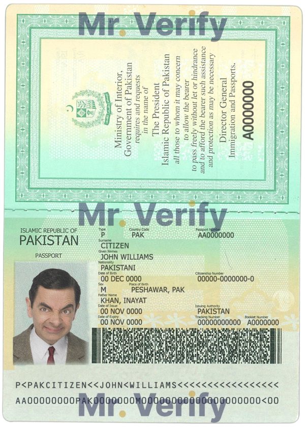 Authentic Pakistan PSD Passport Template 600x844 - Cart