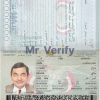 Fake Yemen Passport PSD Template