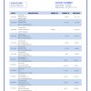 Belgium AXA Bank statement template in Word and PDF format