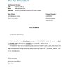 Benin Ecobank bank account closure reference letter template in Word and PDF format