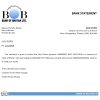 Bhutan Bank of Bhutan bank account closure reference letter template in Word and PDF format