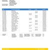 Bosnia and Herzegovina Central Bank statement template, Word and PDF format (.doc .pdf)