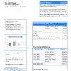 Brazil ENEL electricity utility bill template in Word and PDF format