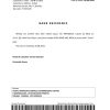 Brazil Caixa bank account closure reference letter template in Word and PDF format