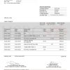Brunei HSBC proof of addres statement template in Word and PDF format