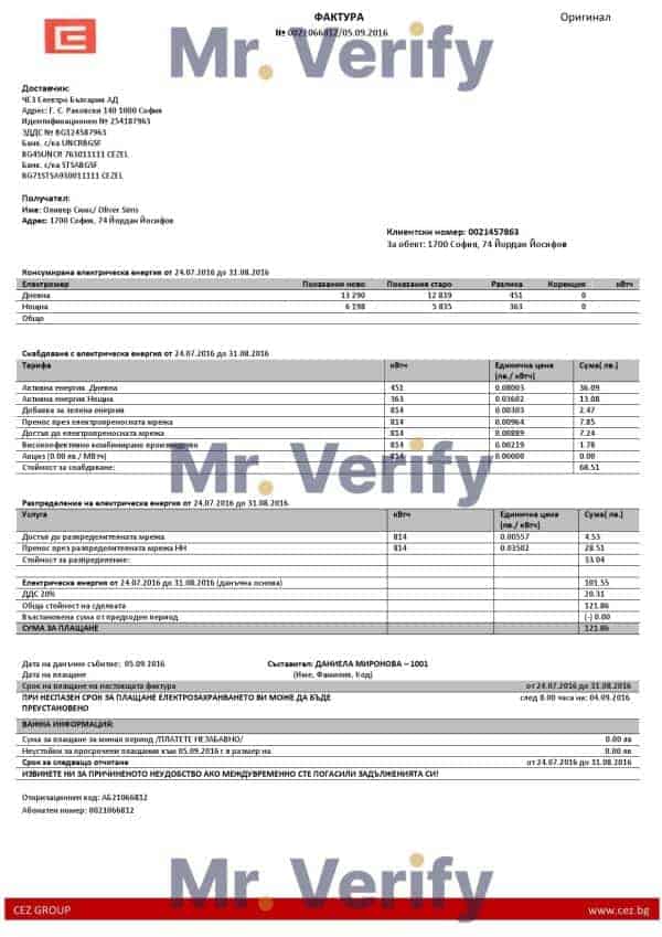 Australia BECU bank statement easy to fill template in Excel and PDF format, 2 pages