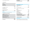 USA COX utility bill template in Word and PDF format