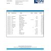 Cabo Verde Banco Africano de Investimentos bank statement Excel and PDF template (AutoSum)