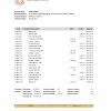 Cambodia Union Commercial bank statement Excel and PDF template, fully editable (AutoSum)
