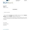 Download Cameroon BGFI Bank Reference Letter Templates | Editable Word