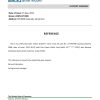 Download Cameroon The Atlantic Bank Reference Letter Templates | Editable Word