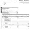 Canada Royal Bank of Canada (RBC) bank statement template in Word and PDF format (4 pages)