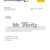 Download Colombia Banco de Bogotá Bank Reference Letter Templates | Editable Word
