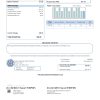 USA Eastern Suburban Water Authority utility bill template in Word and PDF format