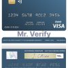 Editable Dominica Barnett Capital Bank visa debit card Templates in PSD Format