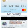 Editable Greece Alpha Bank mastercard Templates in PSD Format