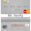 Editable Greece Attica Bank mastercard credit card Templates in PSD Format