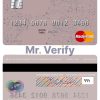 Editable Kyrgyzstan Optima Bank mastercard Templates in PSD Format