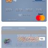 Editable Marshall Islands ADB Bank mastercard credit card Templates