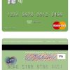 Editable Paraguay Banco Amambay mastercard credit card Templates in PSD Format