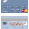 Editable Paraguay Banco BBVA mastercard credit card Templates in PSD Format