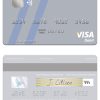 Editable Portugal Abanca visa debit card Templates