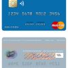 Editable Qatar Islamic Bank mastercard Templates in PSD Format