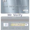 Editable Tanzania AccessBank visa debit card Templates in PSD Format