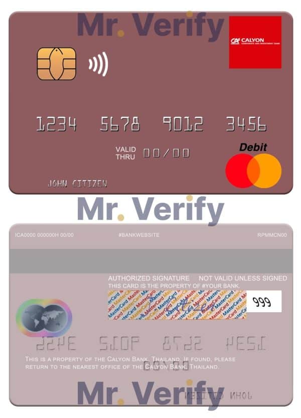 Editable Andorra Morabank mastercard Templates in PSD Format