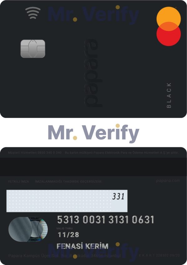 Editable Turkey Papara MasterCard Templates in PSD Format scaled 600x849 - Cart